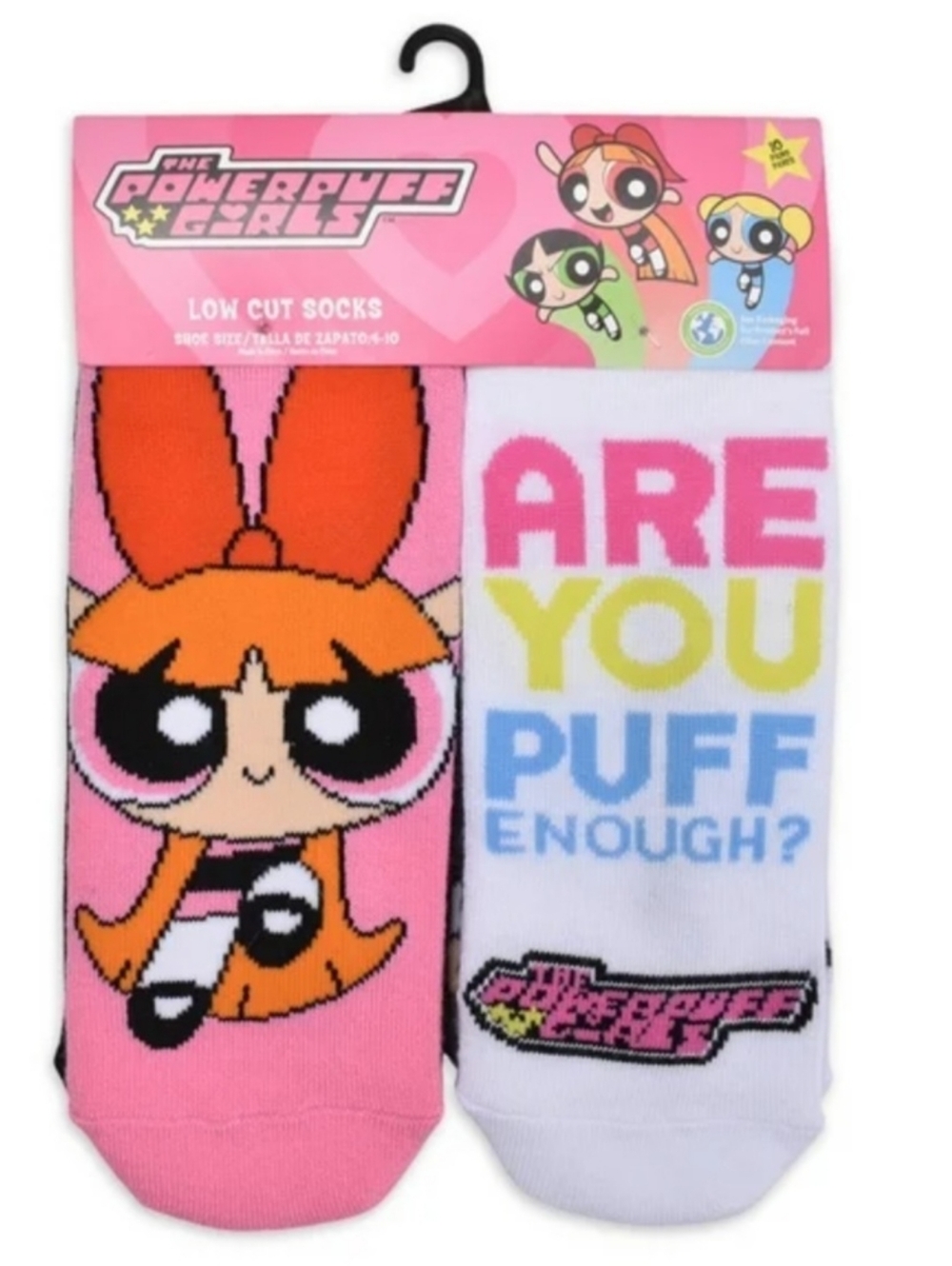The Powerpuff Girls Women's Low-Cut Socks